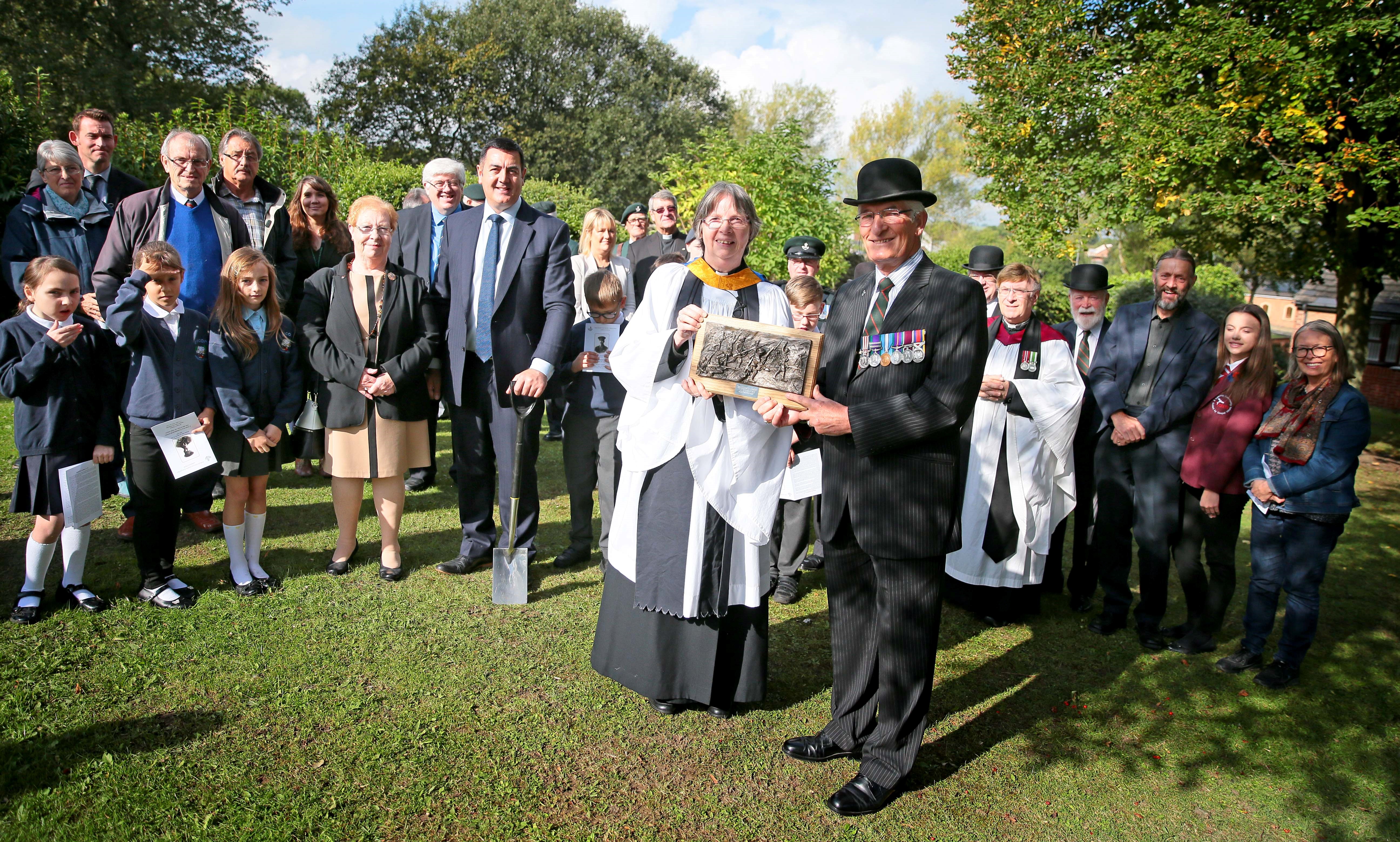 The courage of Roland Boys Bradford enshrined in history