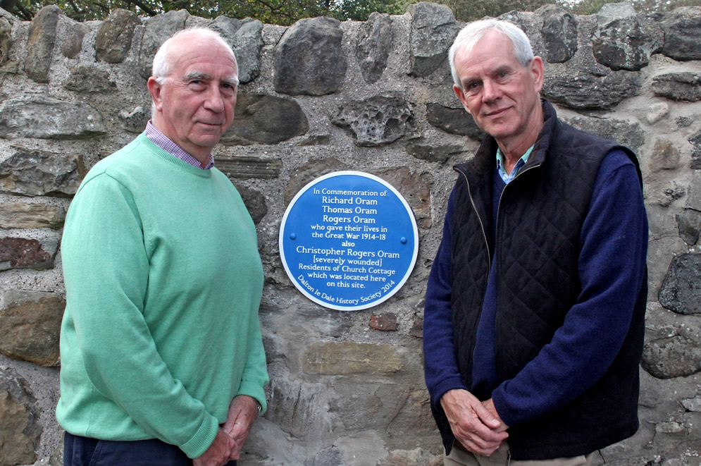 Fallen brothers given tribute with plaque