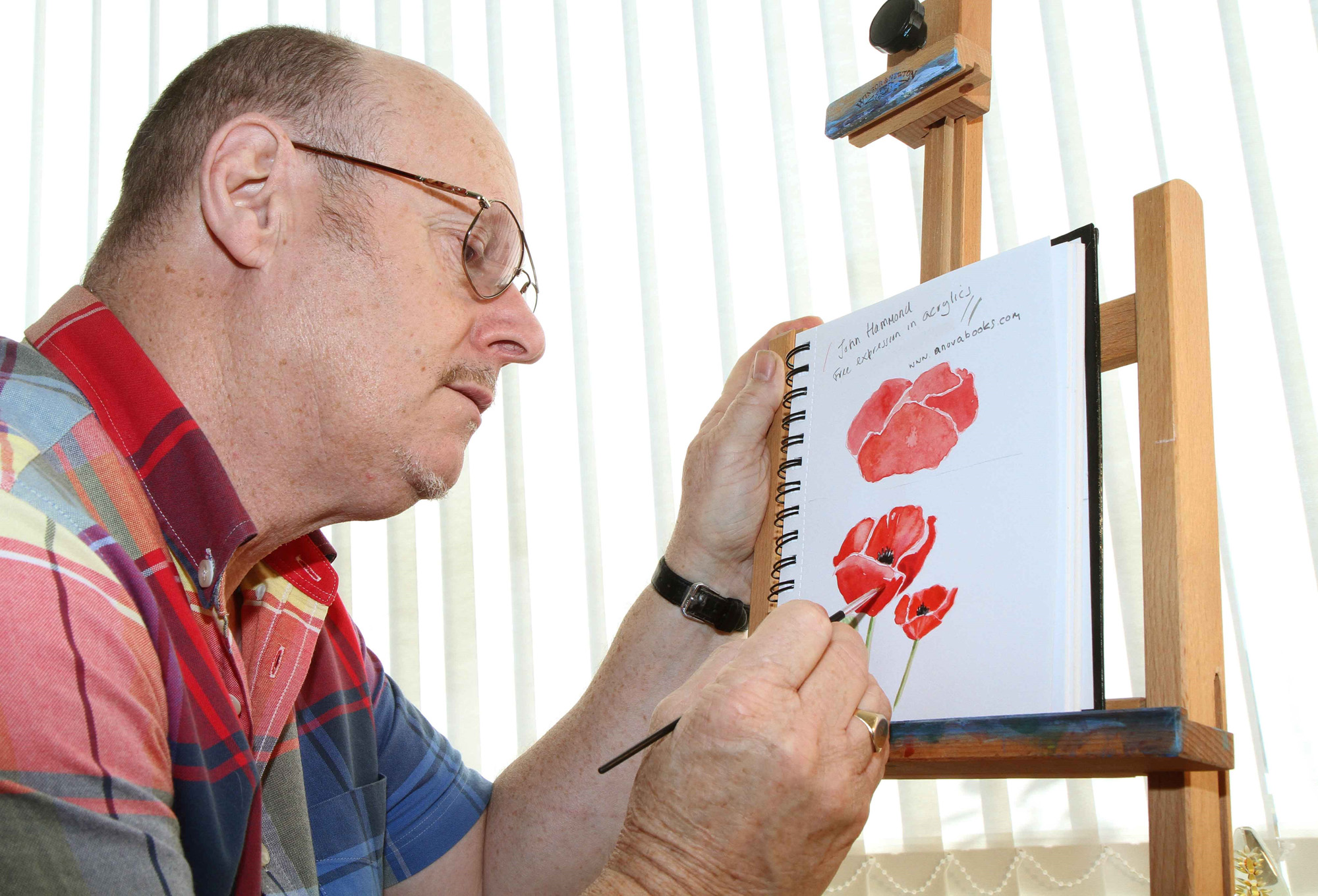 Injured Armed Forces veteran produces work of art for today’s Remembrance Sunday edition of The Northern Echo