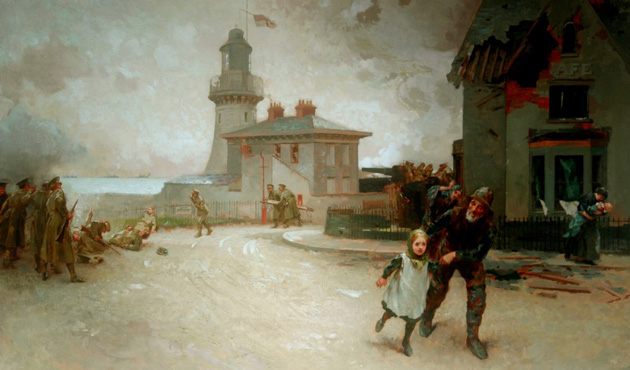 The day the German navy rained 2,000 shells on North-East seaside towns