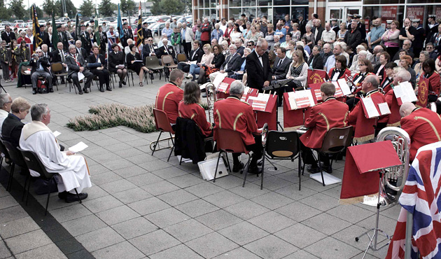 Granddaughter of Stockton VC winner is guest of honour as town pays homage to heroes