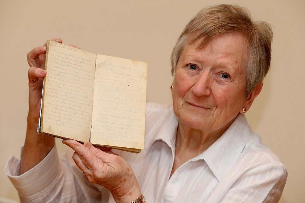 Isabel Field, of Langley Moor, with her uncle George’s diary