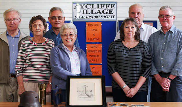 History society all set to commemorate First World War centenary in Aycliffe Village