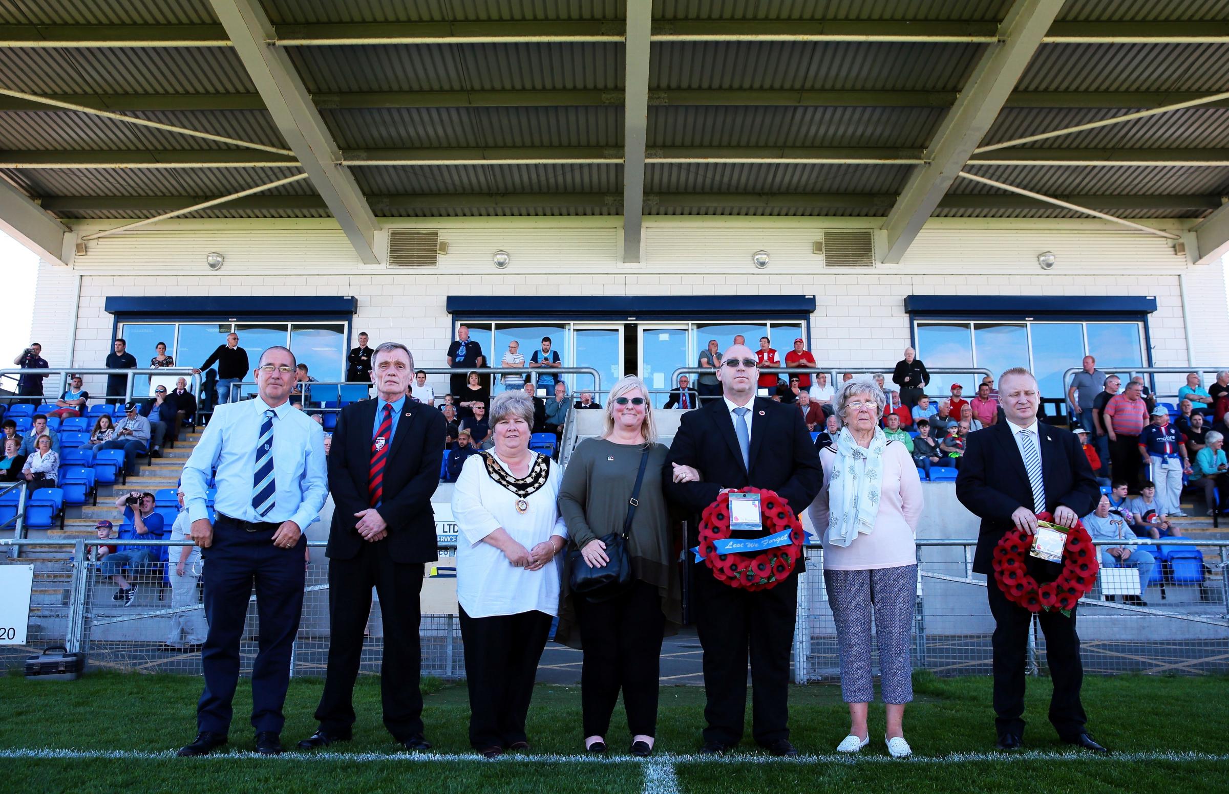 Footballer killed in the Somme remembered at Northern League match