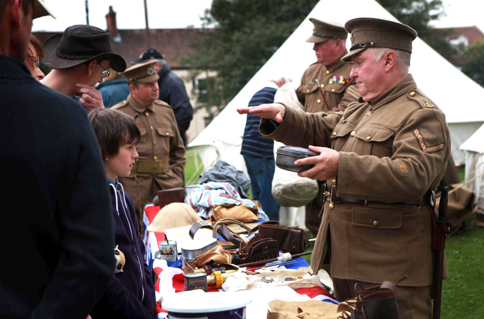 Veterans pay tribute at Sedgefield service to commemorate start of First World War