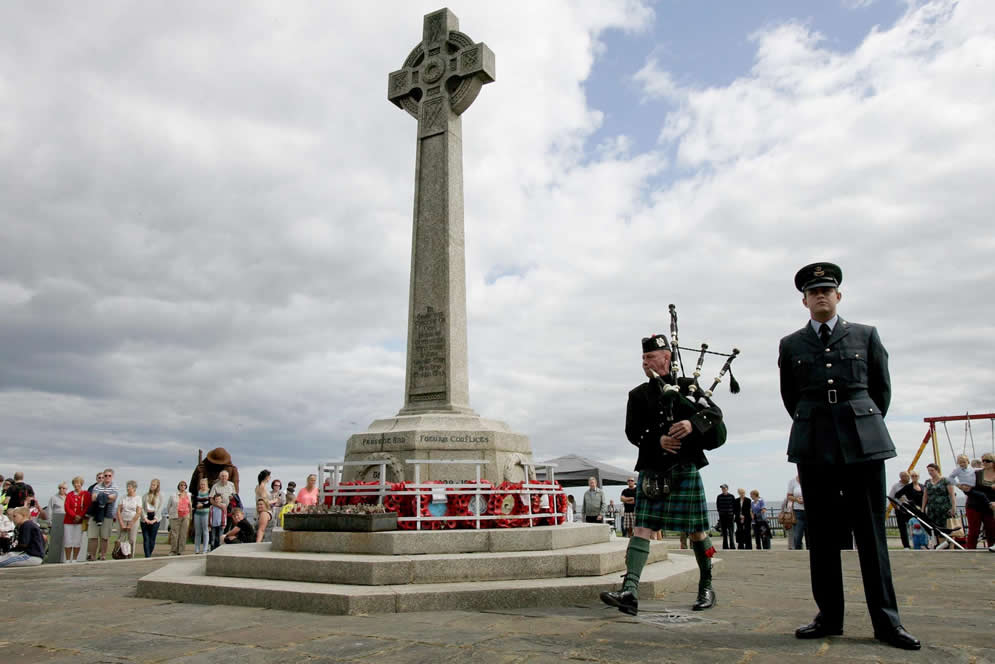 Seaham residents mark 100 years since outbreak of First World War