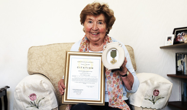 Grandad was a war hero