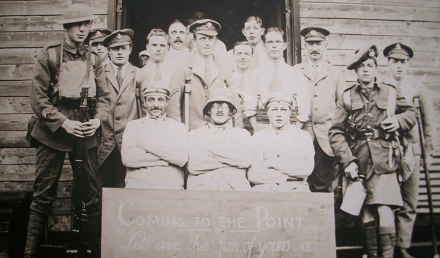 Cartoonist that boosted morale with “vulgar caricatures” of British soldiers