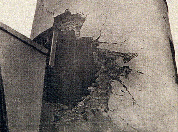 The day Britain was bombed into waking up to war