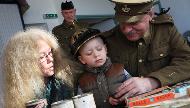 Bringing sights and sounds of war back to life